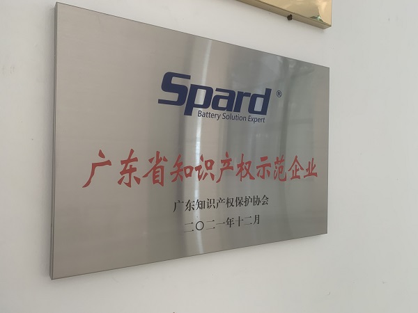 快猫成人网站新能源榮獲2021年度廣東省知識產權示範企業