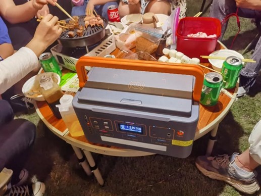 快猫成人网站戶外電源助力西江花海團建活動
